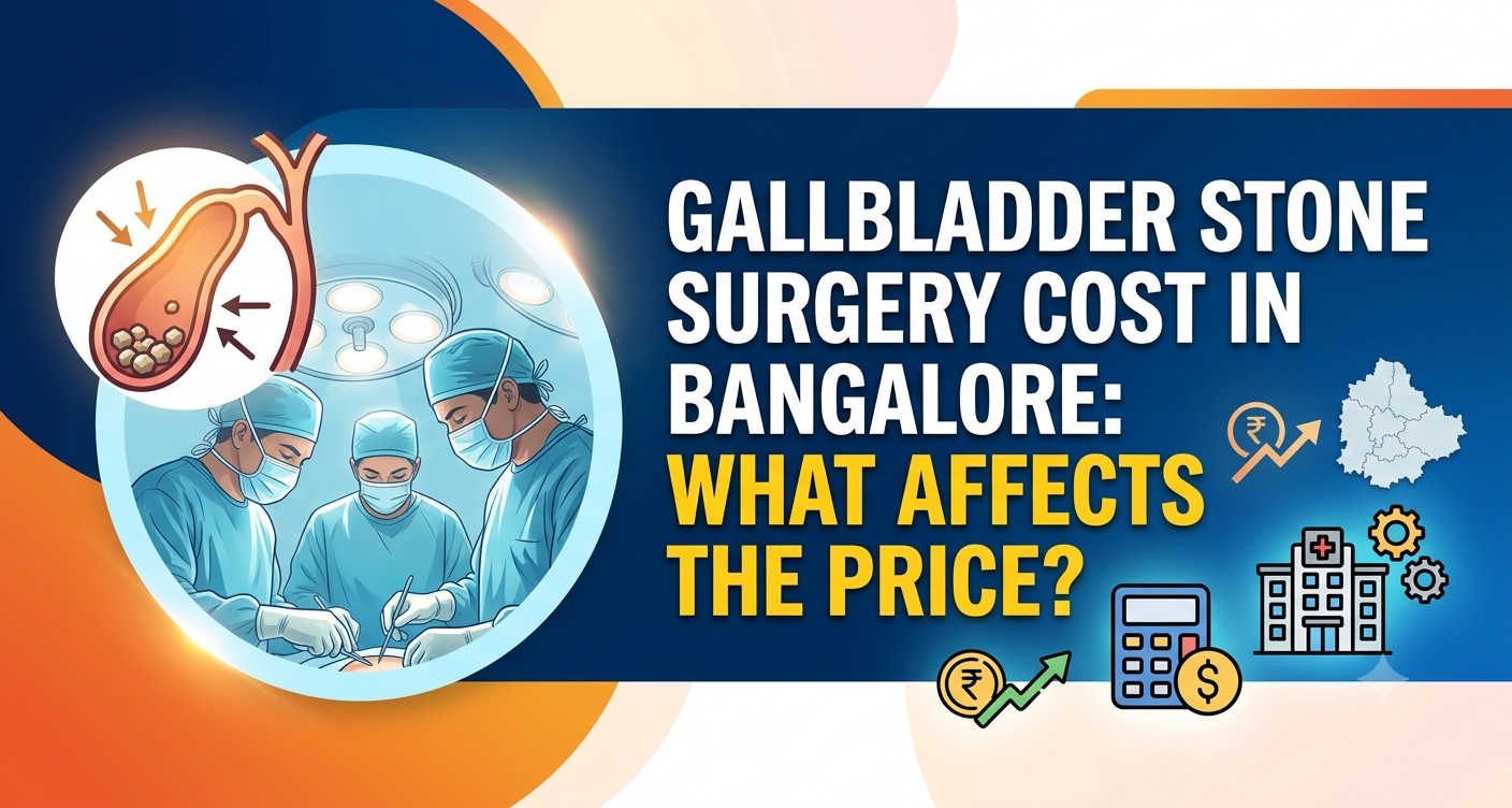 Gallbladder Stone Surgery Cost in Bangalore: What Affects the Price?